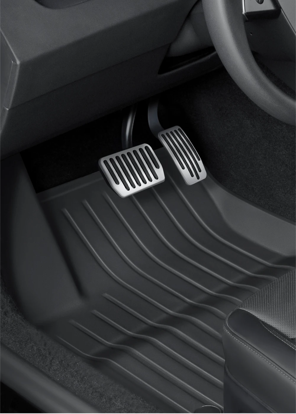 For Tesla Model 3 2021-2023 Model 3 Highland 2024 TPE Floor Mats Waterproof Lugg