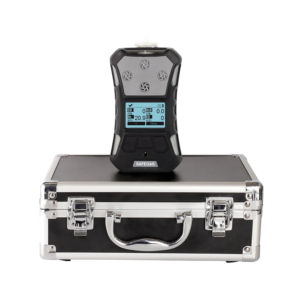 

Откачивание 4 1 Газовый Детектор CH LEL CO H2S O2 Multi Portable