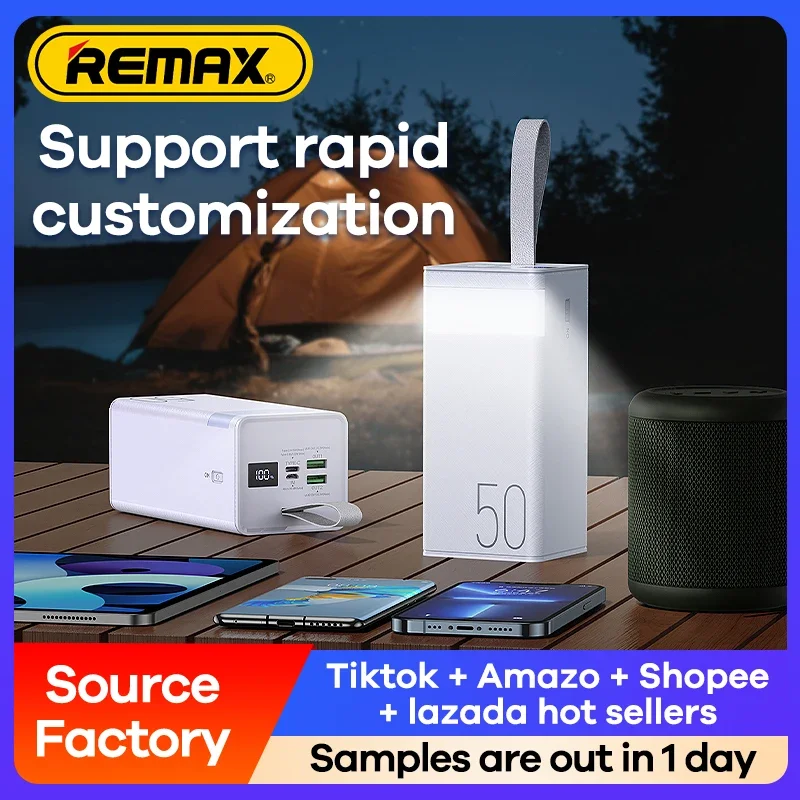 Remax 50000mah power banks RP-321 Outdoor Powerbank 50000