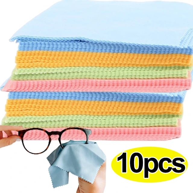 Microfiber Cleaning Cloth High Quality Chamois Glasses Cleaner Wipes for  Glasses Cloth Len Phone Screen Cleaning Wholesale - AliExpress