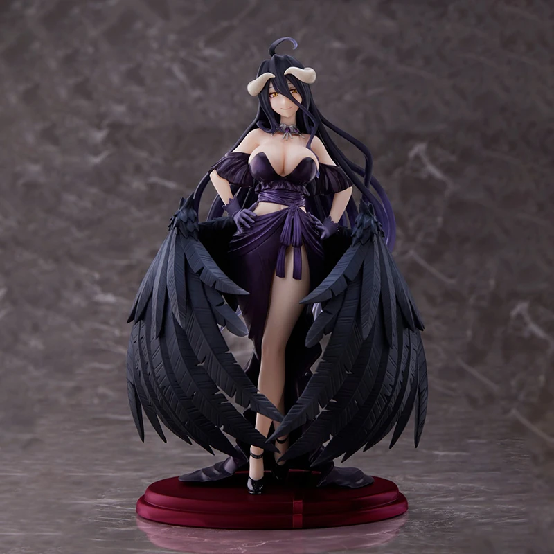 Overlord IV AMP+ Figure - Albedo (Black Dress Ver.) -  Figures,  Pre-Order, Pre-Order Figures, PRE-ORDER NON-SCALE FIGURES - 840342400560