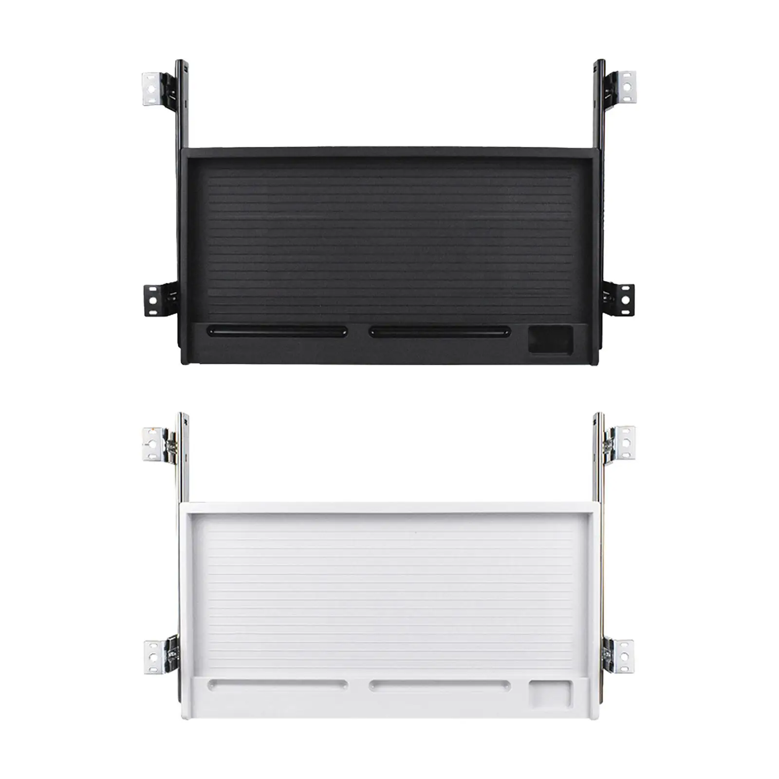 

Keyboard Drawer Tray Under Desk Keyboard Tray Soft Push Pull Keyboard Organizer