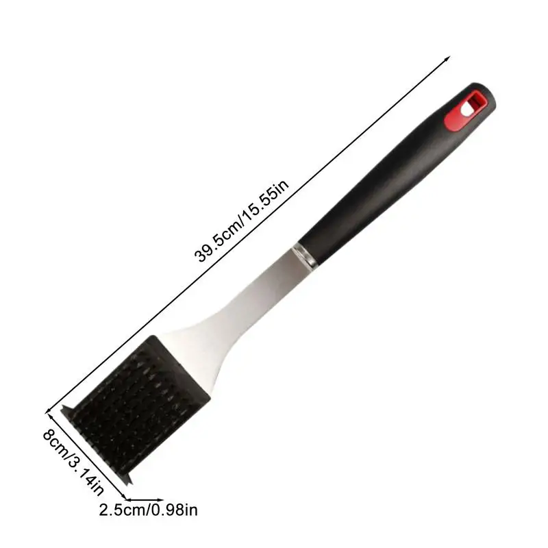 Grill Brush Versatile Grill Cleaning Kit Efficient Scraper Stainless Steel With Handle Scrubber BBQ Brushes For