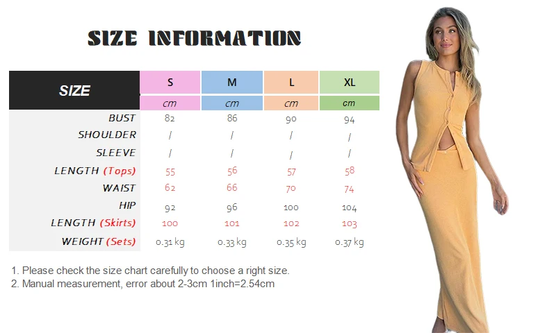 Elegant Maxi Skirt Two-piece Set Women's Sleeveless Knitted Deep O Neck Tops Slim Skirt Set 2025 Fashion Casual Skirt Sets image