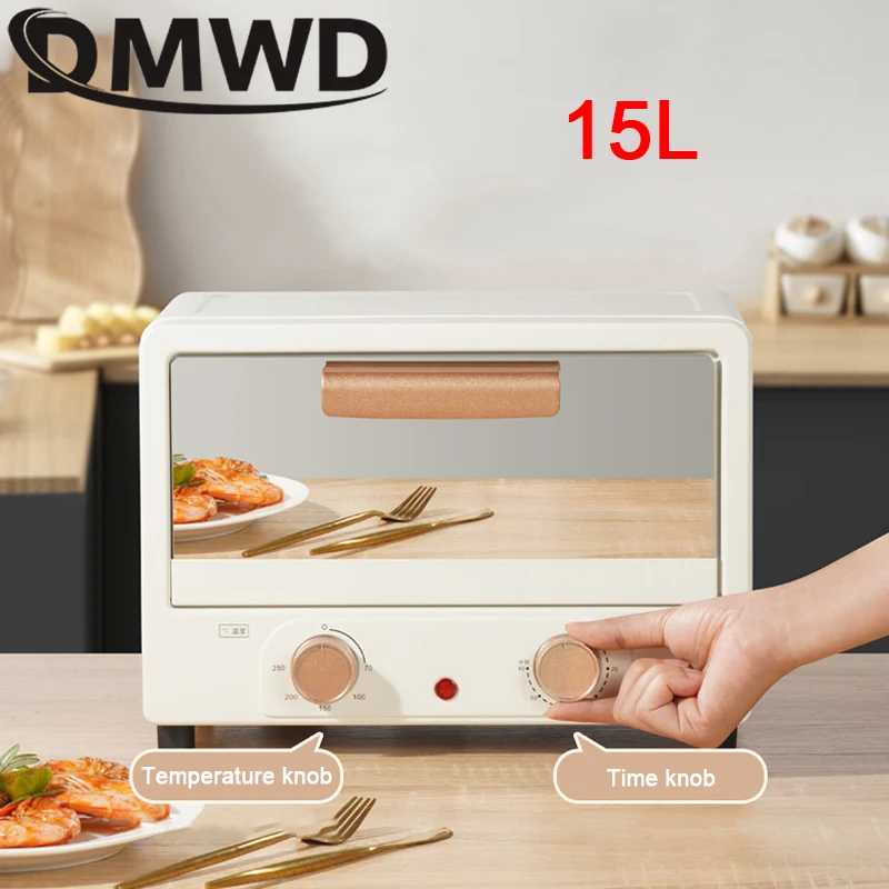 Dmwd 220V Forno Elettrico Macchina Da Forno Multifunzione Temporizzazione Intelligente Piccola Torrefazione Pane Pizza Frutta Secca Macchina Da Forno 