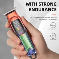 KIKIDO 7000 RPM Electric Hair Trimmer Mini Rechargeable Hair Clipper Professional Beard Trimmer Hair Cutting Machine for Men 2