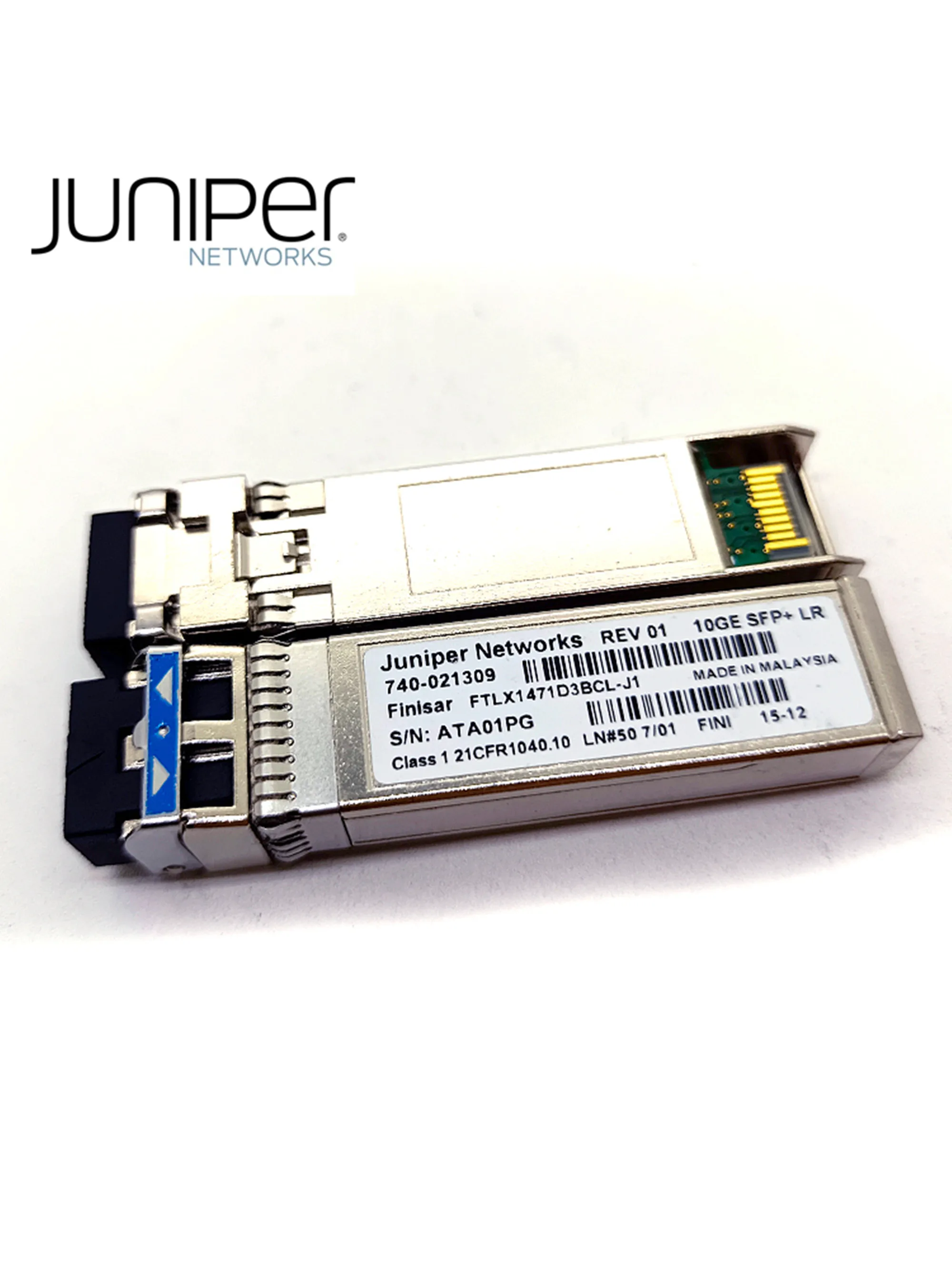 Juniper 10GE LR SFP+ Fiber Module 740-021309/FTLX1471D3BNL-J1/1310NM 10G SFP 10KM Single Mode Optical Fiber/10Gb Transceiver