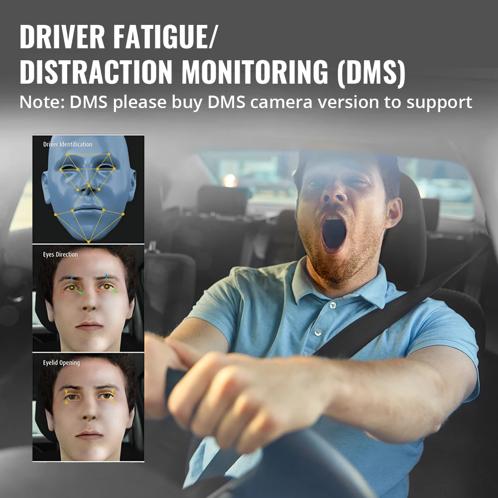Jimi JC450Pro 4G AI 대시캠, ADAS, 4/5 채널 라이브 비디오, GPS 추적, 원격 모니터링, 클라우드 스토리지, 와이파이, 자동차 녹음기 무료 앱