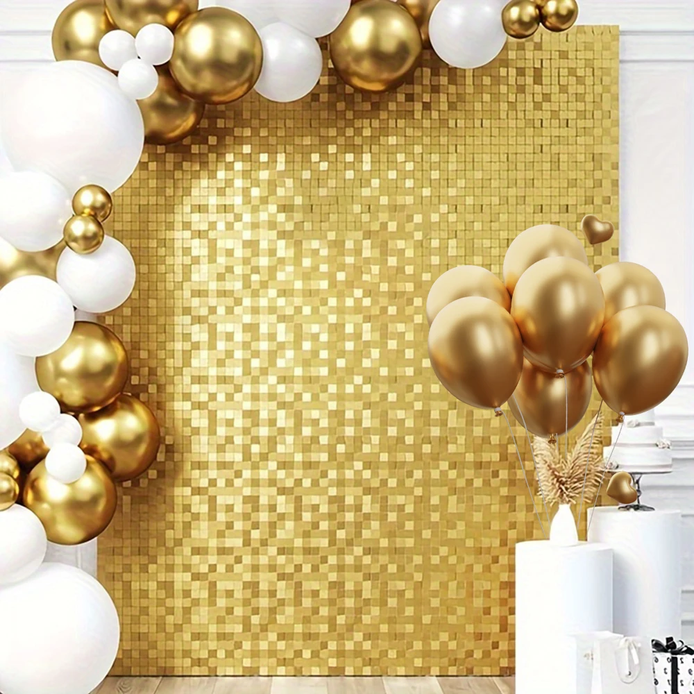 Rain silk curtain 2 pcs Tassel Background Decoration for Party Home