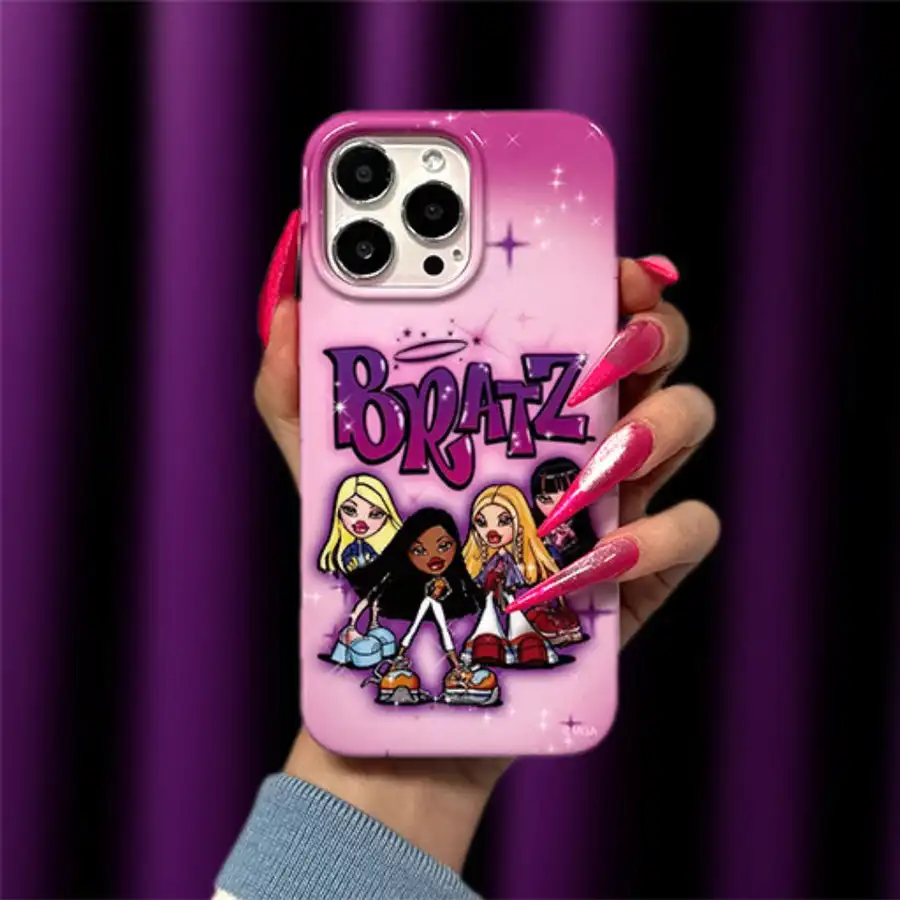 b-bratzberry iphone case magnetic double-layer luxury protection - Alletron Dual-layer back cover technology