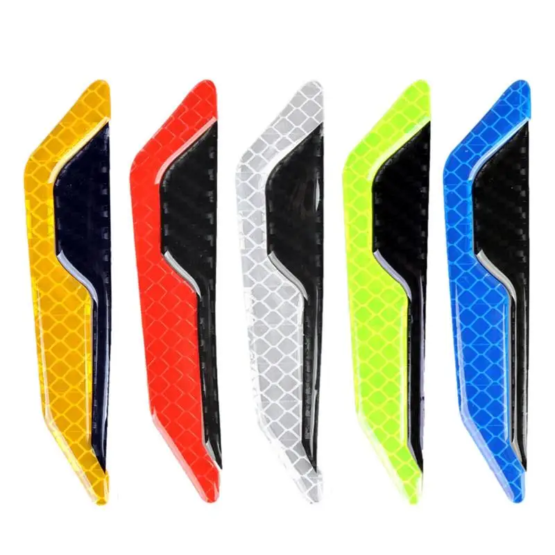 

4 шт., светоотражающие наклейки на двери автомобиля