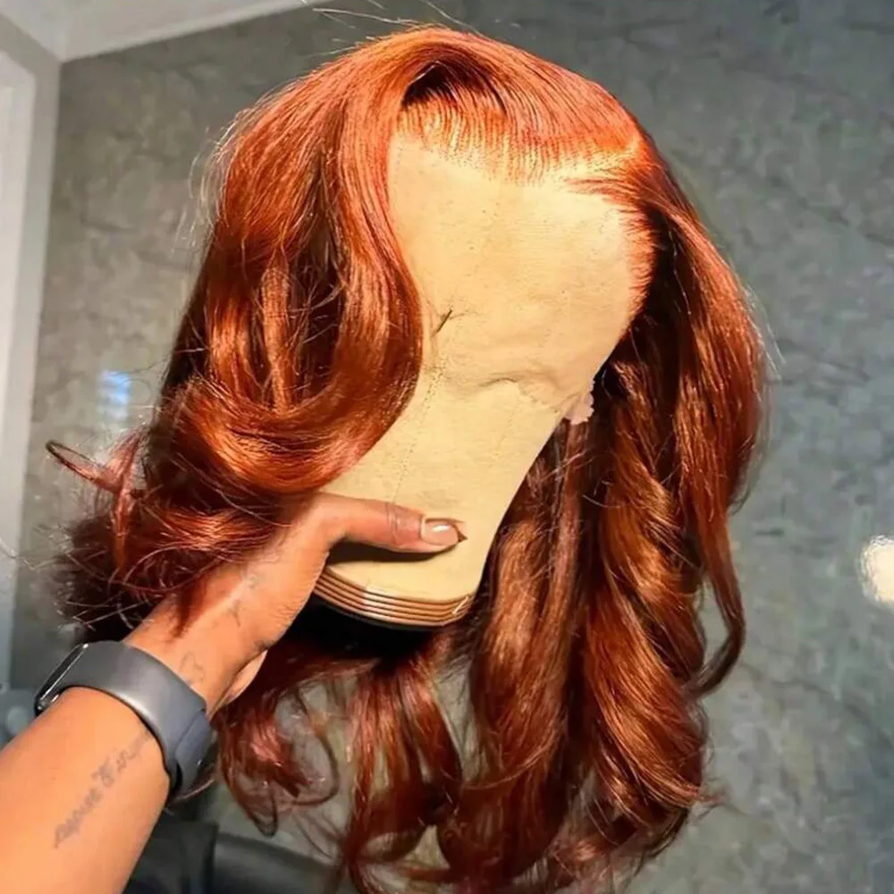 22 Inch 200% 13x4 Glueless Wig HD Lace Body Wave Human Hair Wigs for Women 16-34 Inch