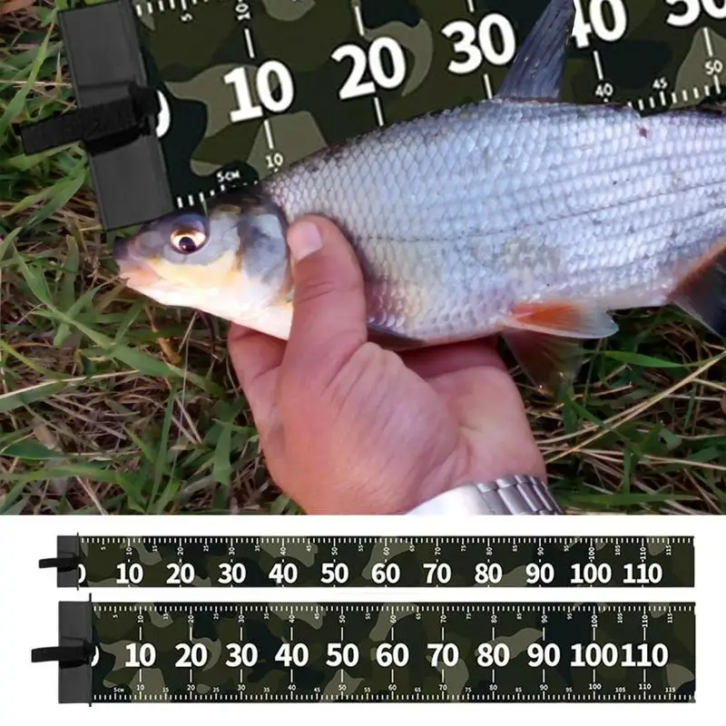Fish Ruler For Boat Precise Multifunctional Fish Measuring Mat Wear-Resistant Ruler Portable Fillet Mat For Outdoor