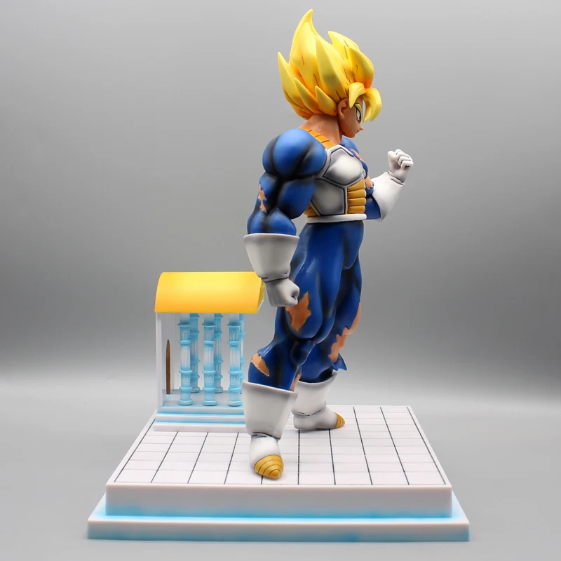 30cm Dragon Ball Z Temple De Son Goku Figure Gk Super Saiyan