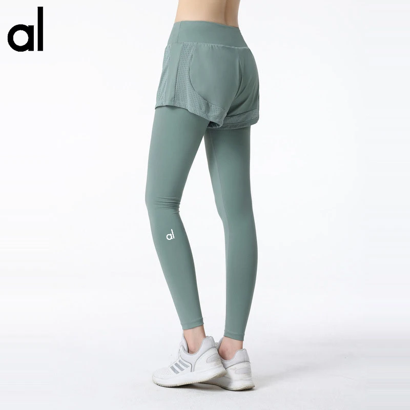 

AL Yoga Leggings Women's Skinny Sweatpants Fitness Running Yoga Pants Women's Anti-Exposure