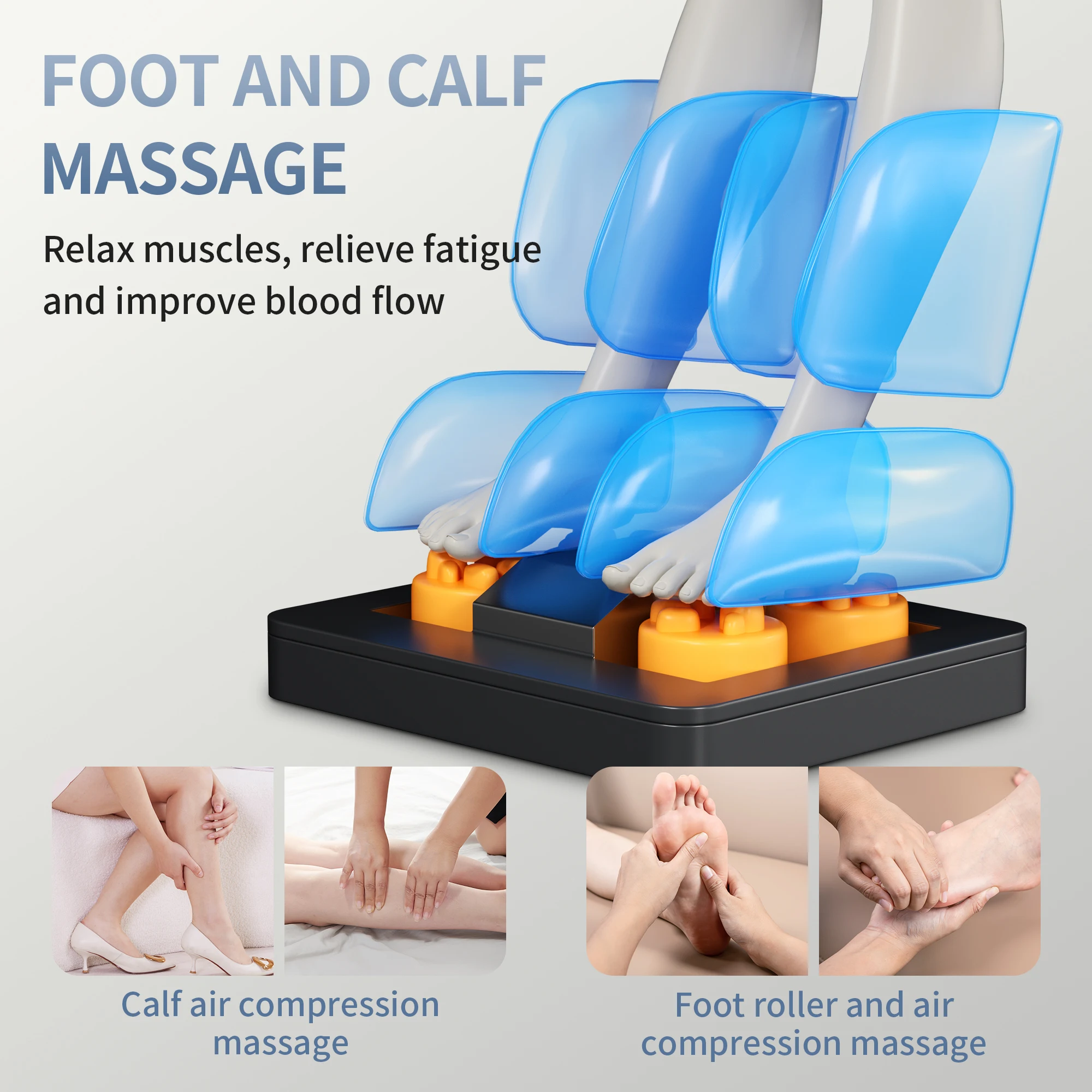 1 Year Warranty USA Local Delivery  4D Airbag Zero Gravity full body Massage Chair Home 3D Foot Roller Shiatsu Office Chair 5