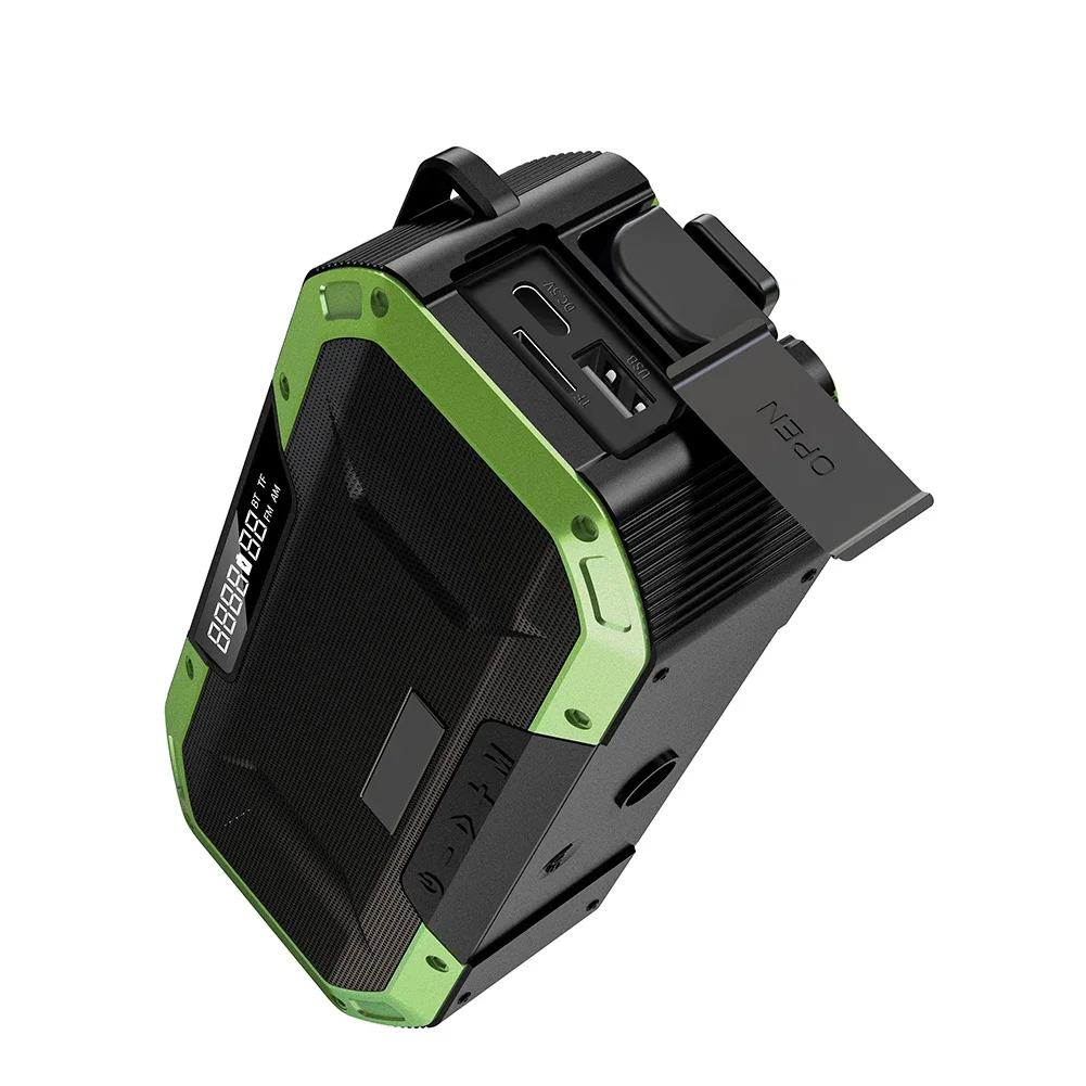 Powerful Emergency Radio With Hand Crank For Off Grid Power On The Go