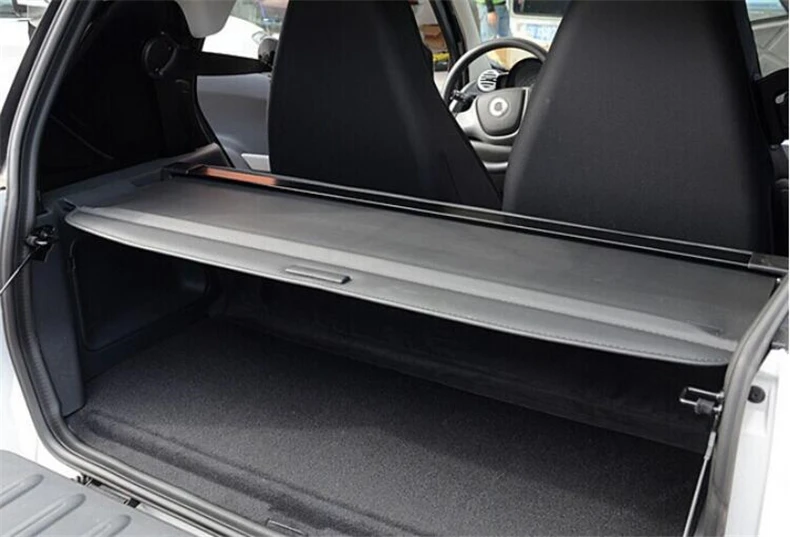 Rear Trunk Cargo Cover For Smart Fortwo 2009 2010 2011 2012 2013 2014 Privacy Screen Security Shield Shade Modification Parts