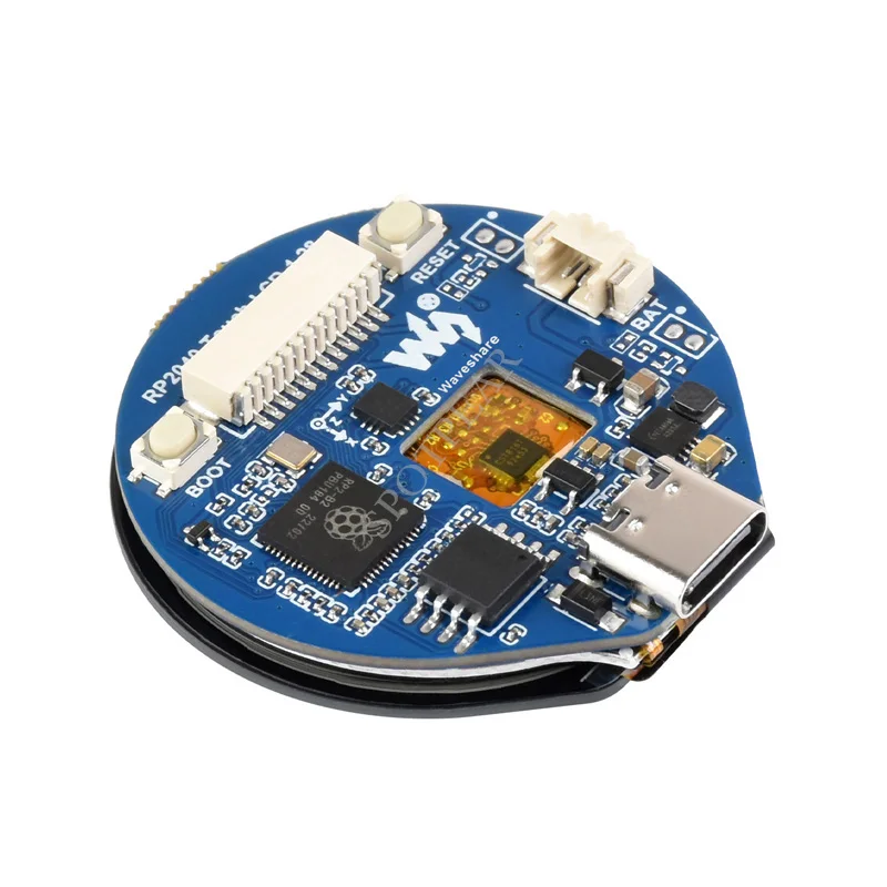    LCD 1.28 ġ  ÷ ȭ º RP2040 Ĩ/ӵ/̷  , LCD ȭ  