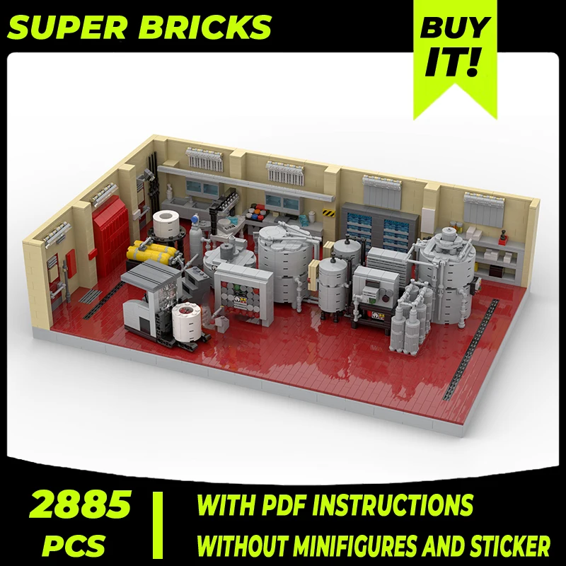 

Popular Movie Series Model Moc Building Bricks Science Superlab Technology Modular Blocks Gifts Christmas Toys DIY Sets Assembly