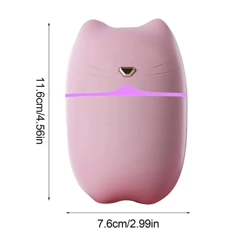 Portable Humidifier For Car Indoor Small Humidifier With Fine Mist Large Fog Capacity Aromatherapy Machine For Desktop Nursery