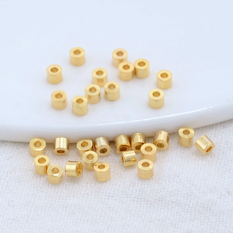14k Gold Beads Jewelry Making Brass Beads Jewelry Making Jewelry
