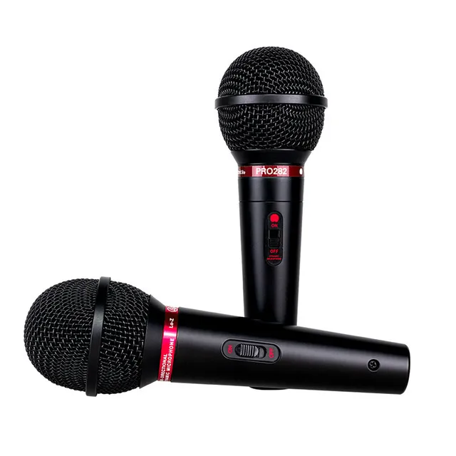 100% Original Audio-Technica PRO282 PRO383 Professional Performance Vocal Wired Dynamic Microphone Home KTV Amplifier Microphone 4