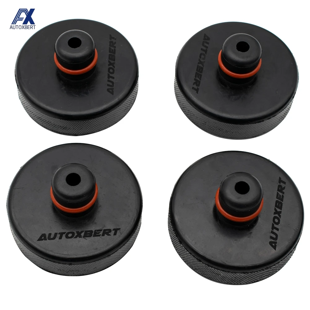 YIXISI 4 Pack Rubber Jack Pads For Tesla Model 3 - Lift Point Adapters, Protects Battery & Chassis