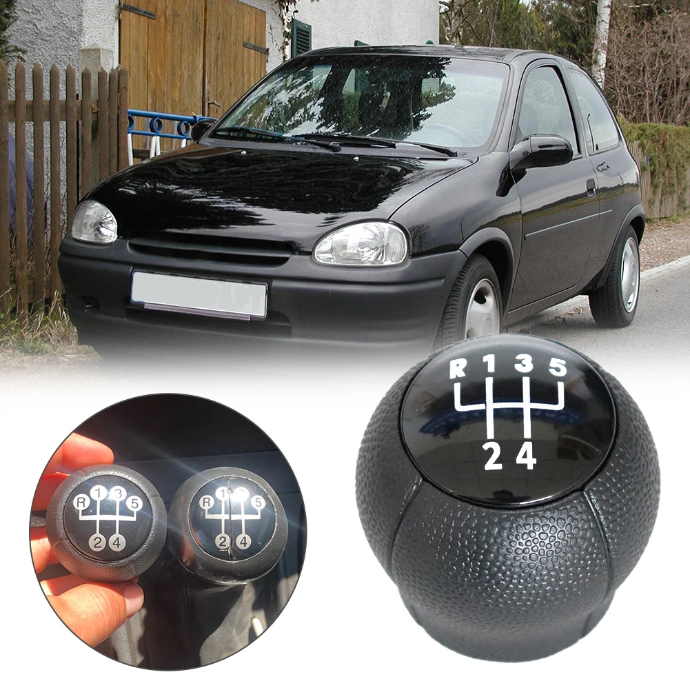 5 Speed Car Gear Stick Shift Knob Head Shifter Lever For Vauxhall/opel