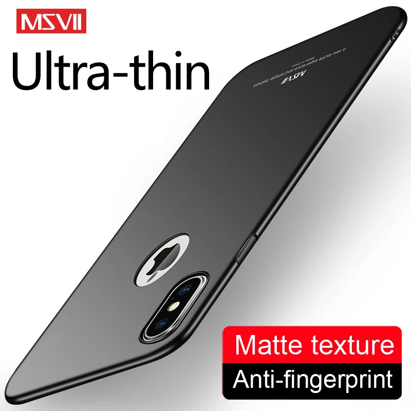 Per Iphone X Xs Xr Custodia Msvii Luxury Ultra Slim Matte Hard Pc Cover Per Apple Iphone Xr X Xs Max Iphonex 10 Iphone10 Custodie Per Telefoni