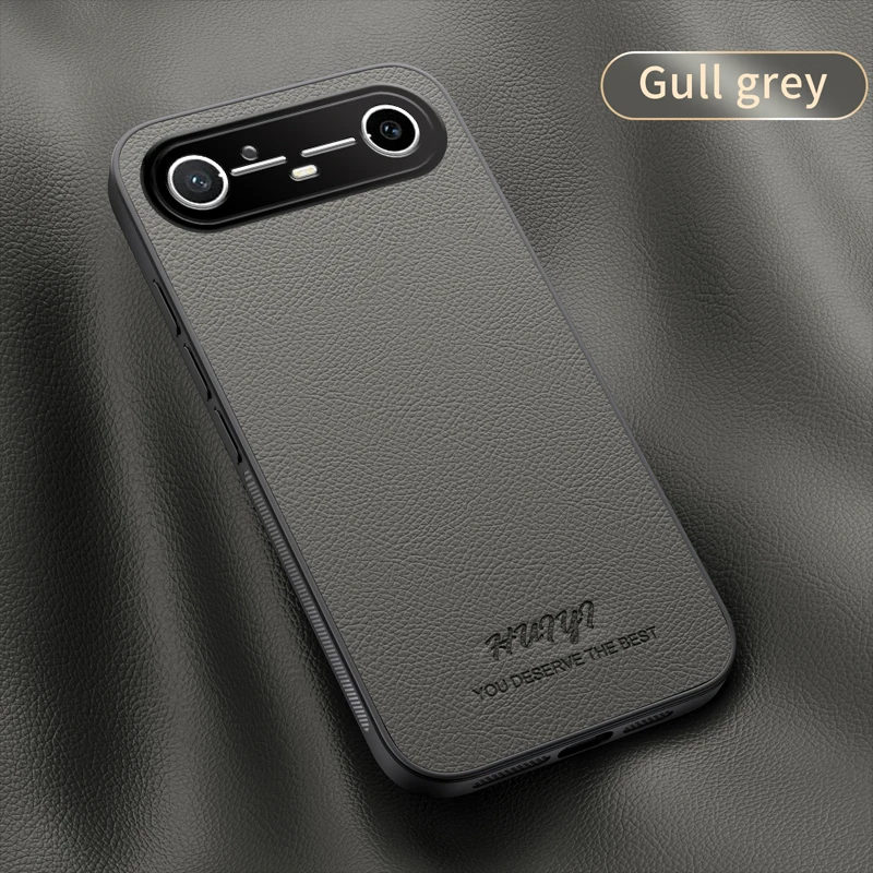 Luxury Business Leather Soft Frame Magnetic Phone Case Cover