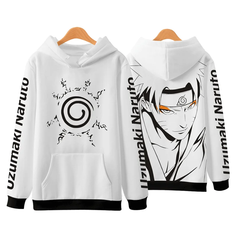 Akatsuki elbise Kpop tişörtü Hoodies Harajuku üstleri erkek kadın Hoody Kakashi Sasuke 3D kazaklar çocuk |