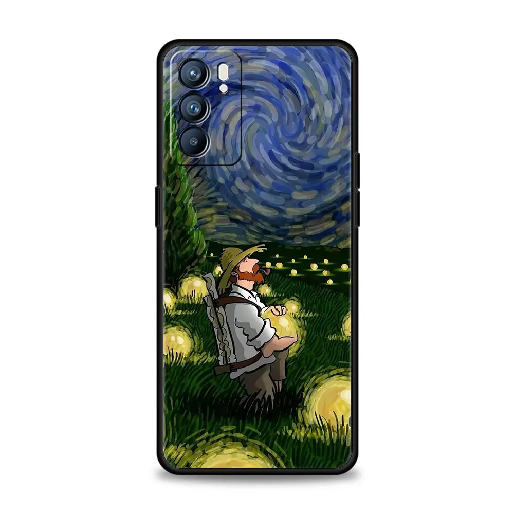 Van Gogh's The Starry Night Art-Inspired Phone Case Cover