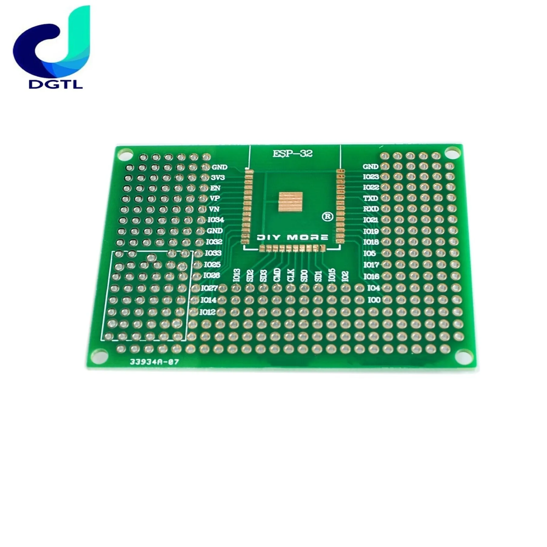5X7CM 양면 프로토 타입 PCB 브레드 보드 범용 보드 ForArduino ForUNO R3 ESP8266 WIFI ESP-12F ESP-12E ESP32S ESP3250x70mm