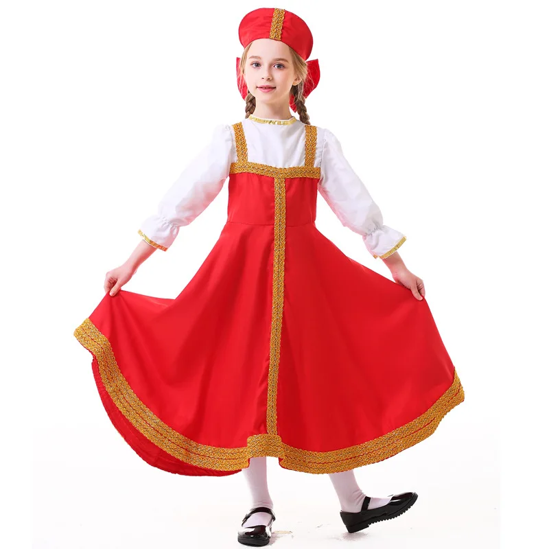 

Russian National Dress Costume Performance Costume Stage Costume