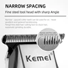 Kemei KM-5027 Original Electric Hair Clipper Rechargeable Hair Trimmer LCD Display Hairdresser Professional Cutting Machine 4