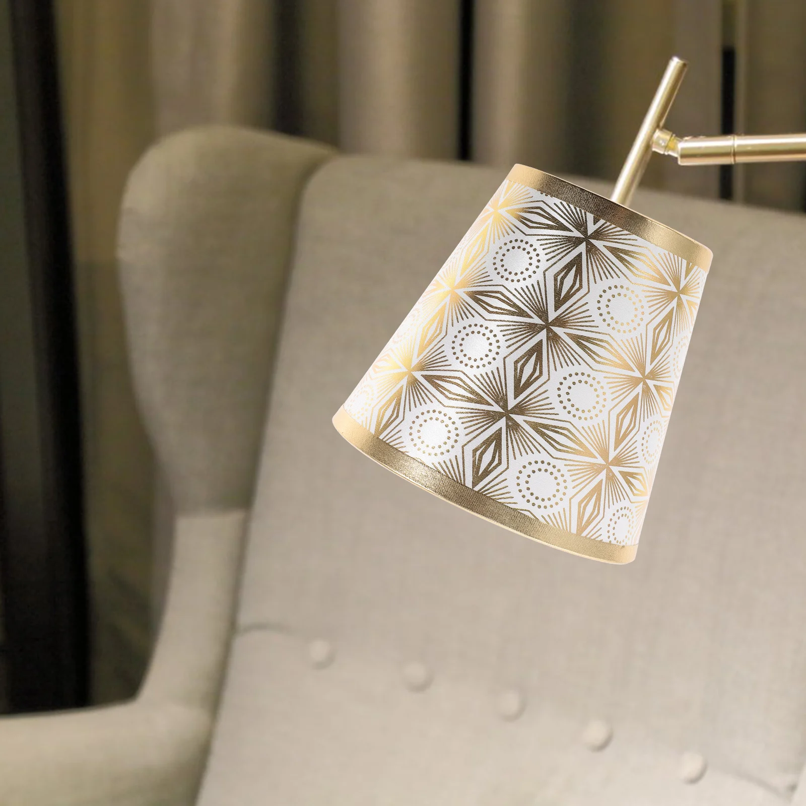 

Lighting Fixtures Accessories Foil Stamping Lampshade Outdoor Decor Vintage Shades