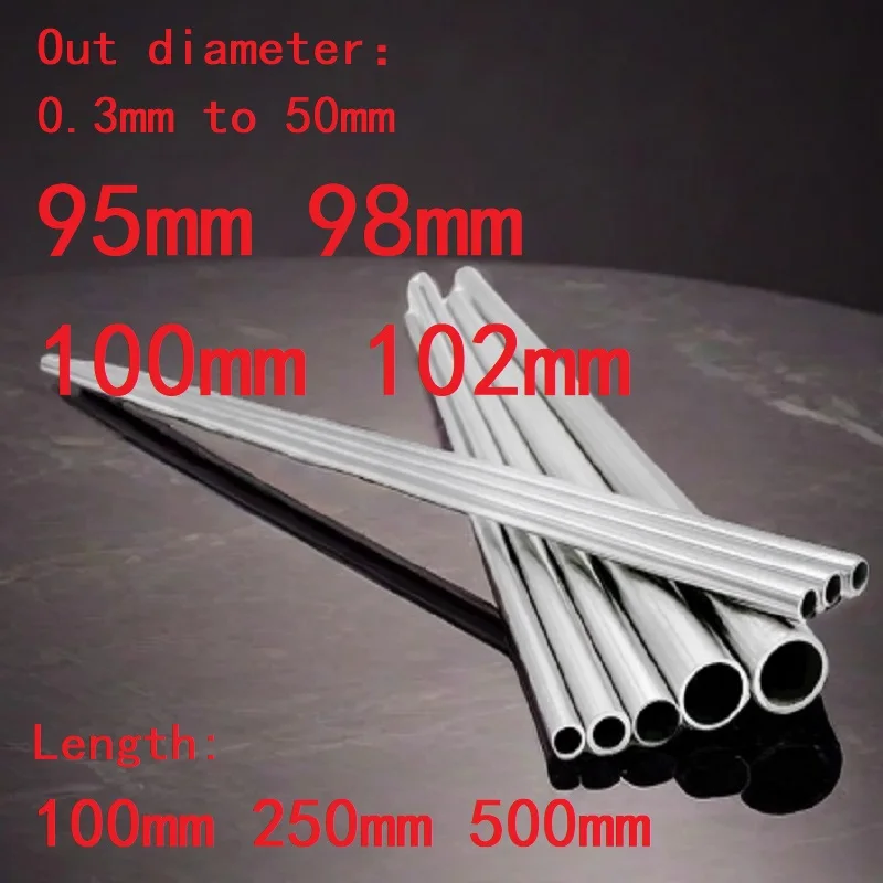 304 Edelstahl Rohr – Außen-Ø 18mm, Wandstärke 0,5mm, Länge 100/250/500mm (1 Stück)