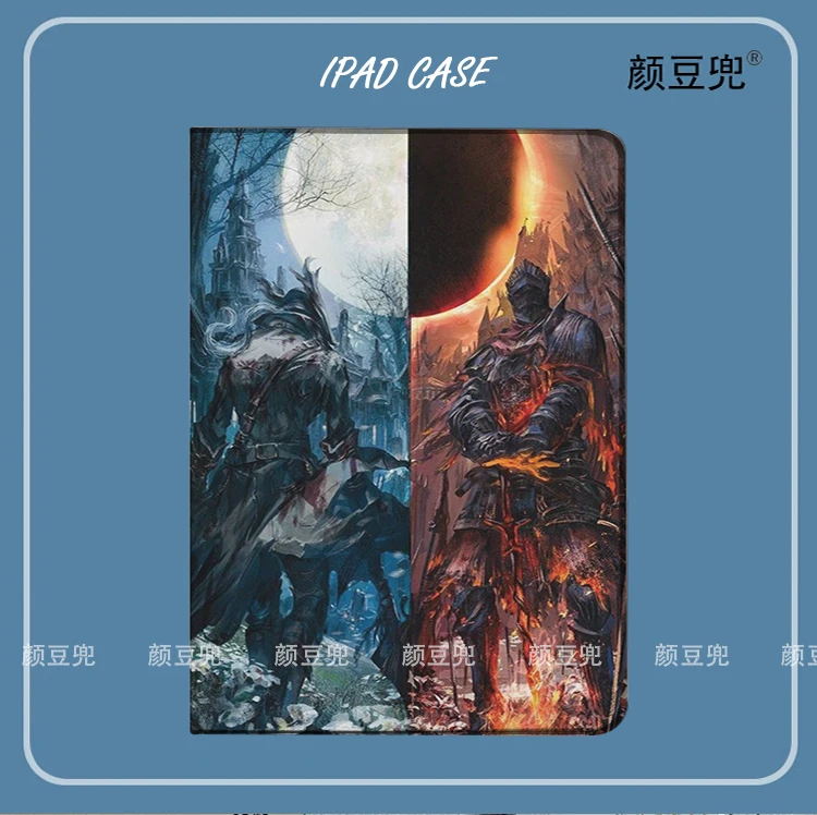 

Bloodborne Anime Game Case For iPad Air 4 5 10.9 Mini 5 6 for 2022 12.9 Case Luxury Silicone For iPad pro 11 10.2 inch 9th 10th