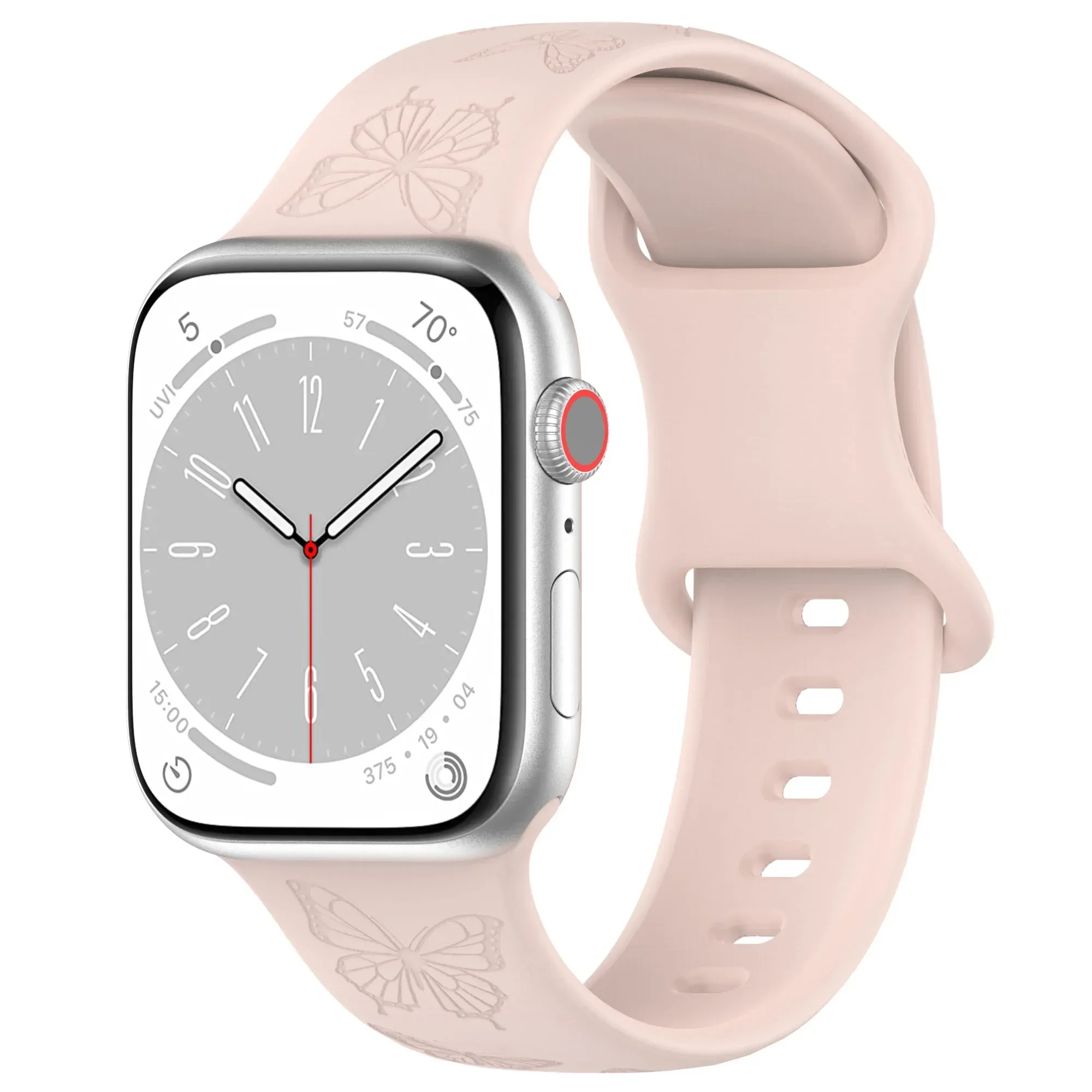 Breathable Soft Silicone Patterned Strap