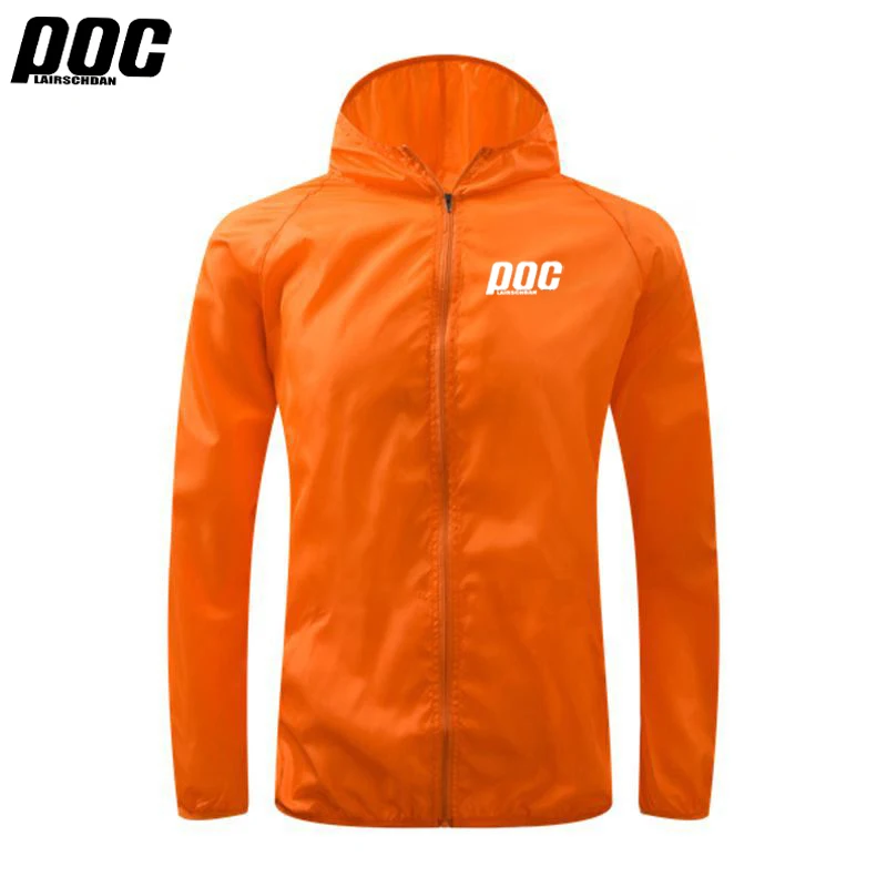 Cycling Jacket, Cycling Clothes LairschDan POC Bike Riding Breathable Clothing Men's Cycling Windproof Jacket MTB Road Downhill Mountain Waterproof Windbreaker