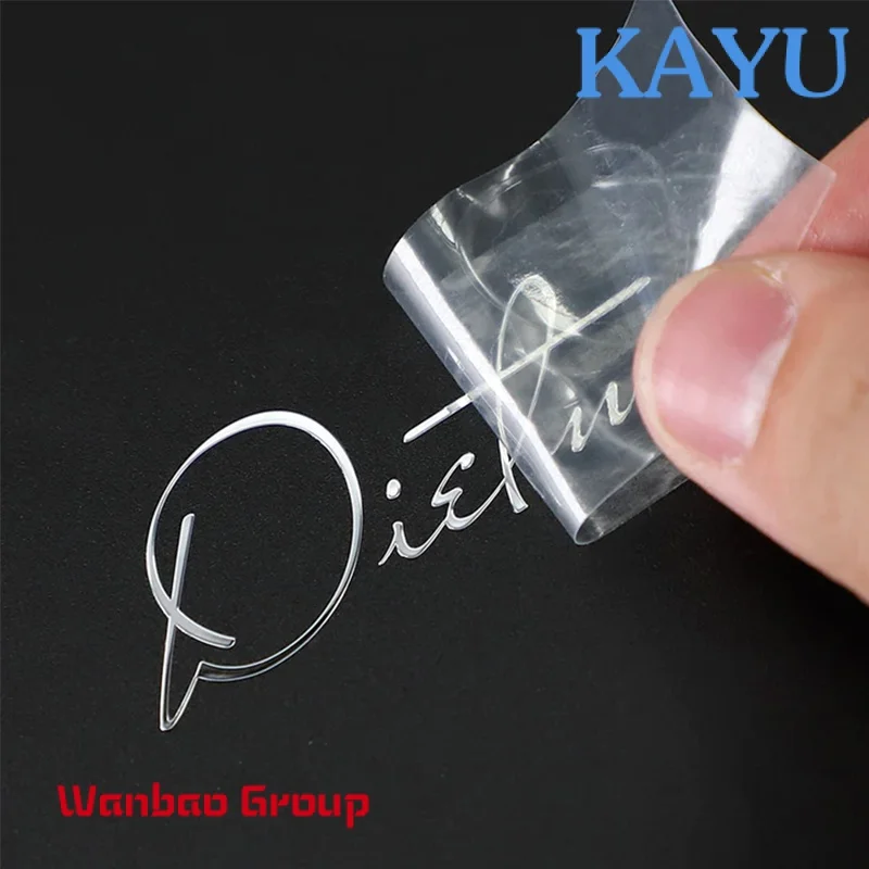 Пользовательская прозрачная Золотая фольга