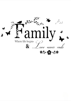 Family Memory Wall Stickers 1