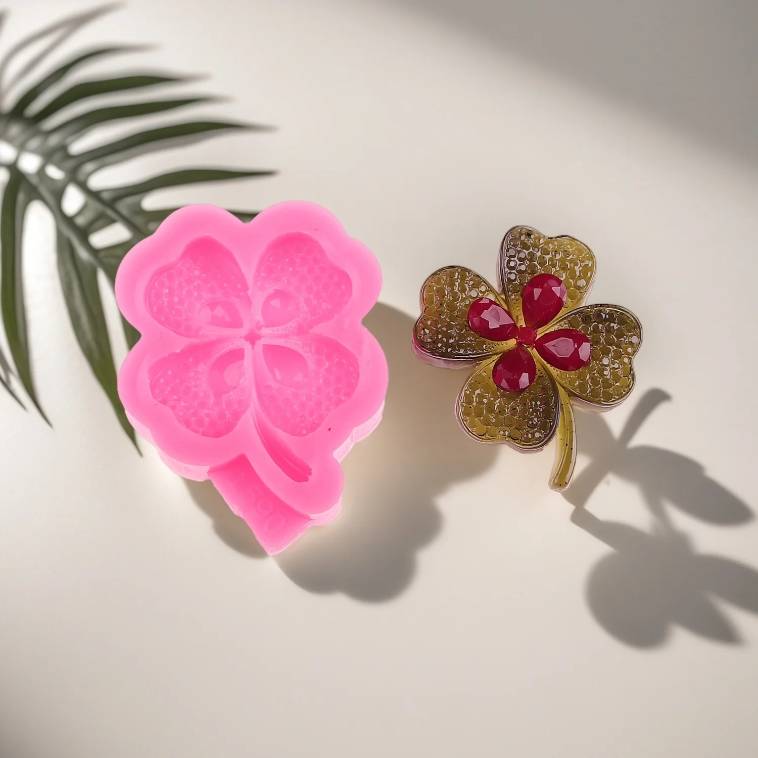 Silicone Clover Molds Fondant Craft Cake Chocolate Sugarcraft  Baking Tool Candy DIY Cakes Dessert