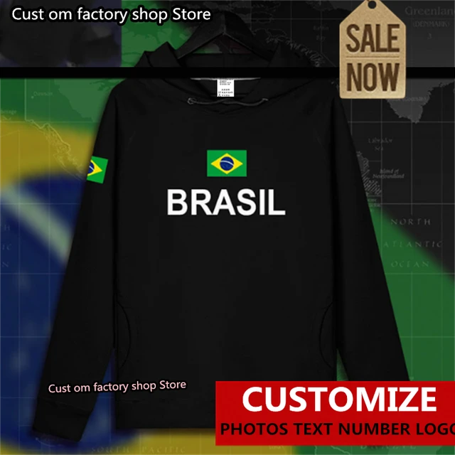 Brazil Brasil BRA Brazilian BR mens hoodie pullovers hoodies men