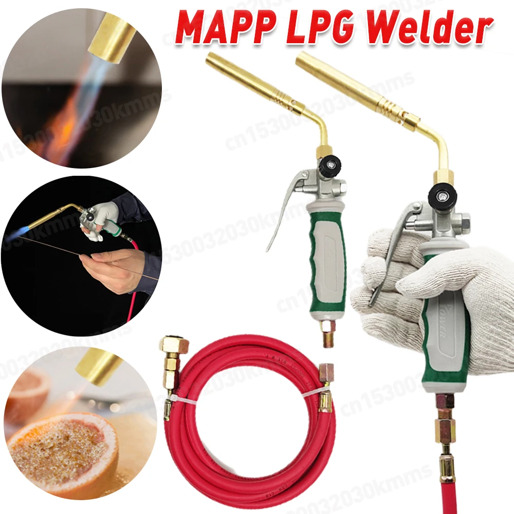 LiquefiedGasWeldingGunDoubleSwitchGermanyStyleSolderingTorches