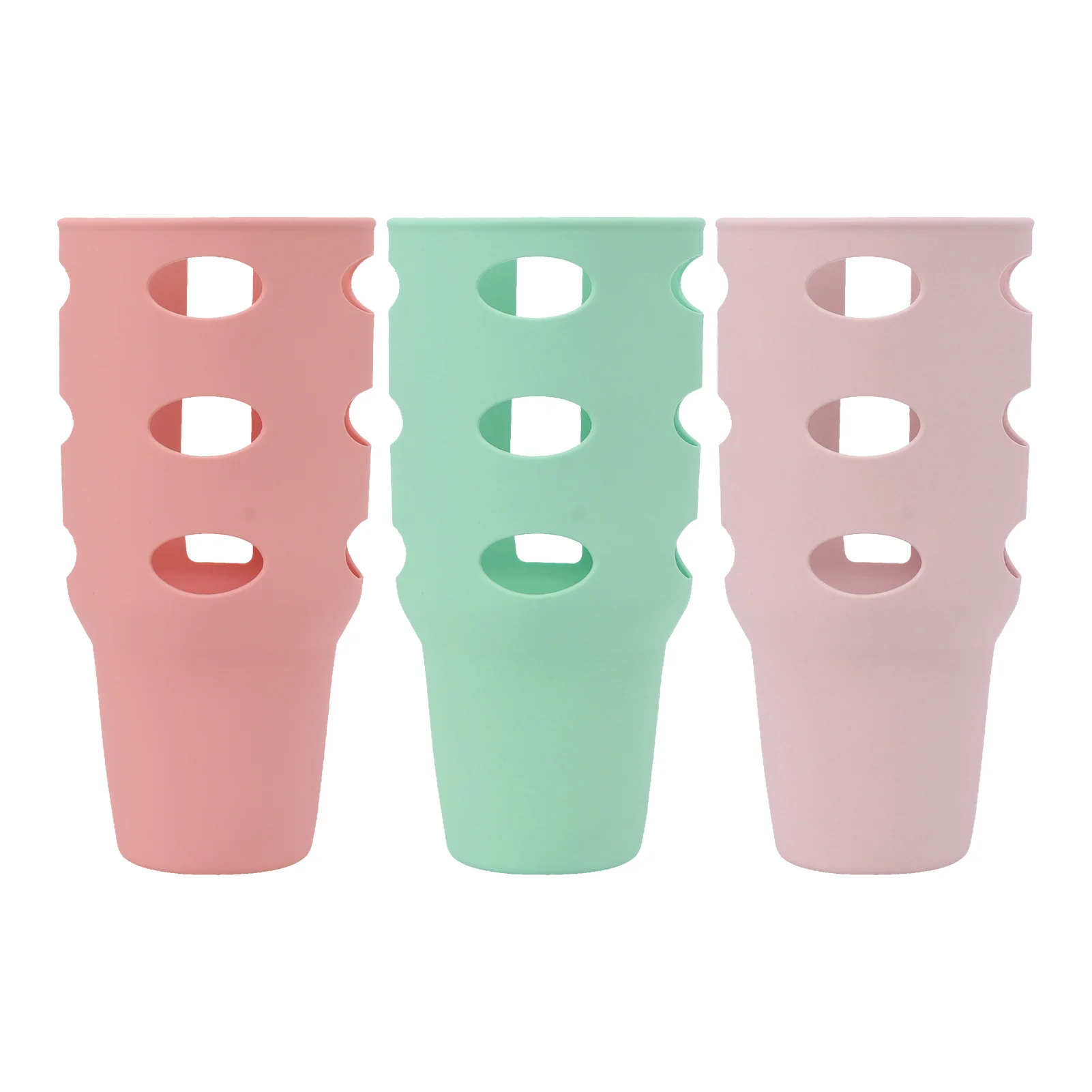 

40oz Silicone Cup Sleeve Heat Insulation Bottle Sleeves Non-slip Mug Sleeve Glass Bottle Cover For Mugs Ceramic Coffee Cups Wrap