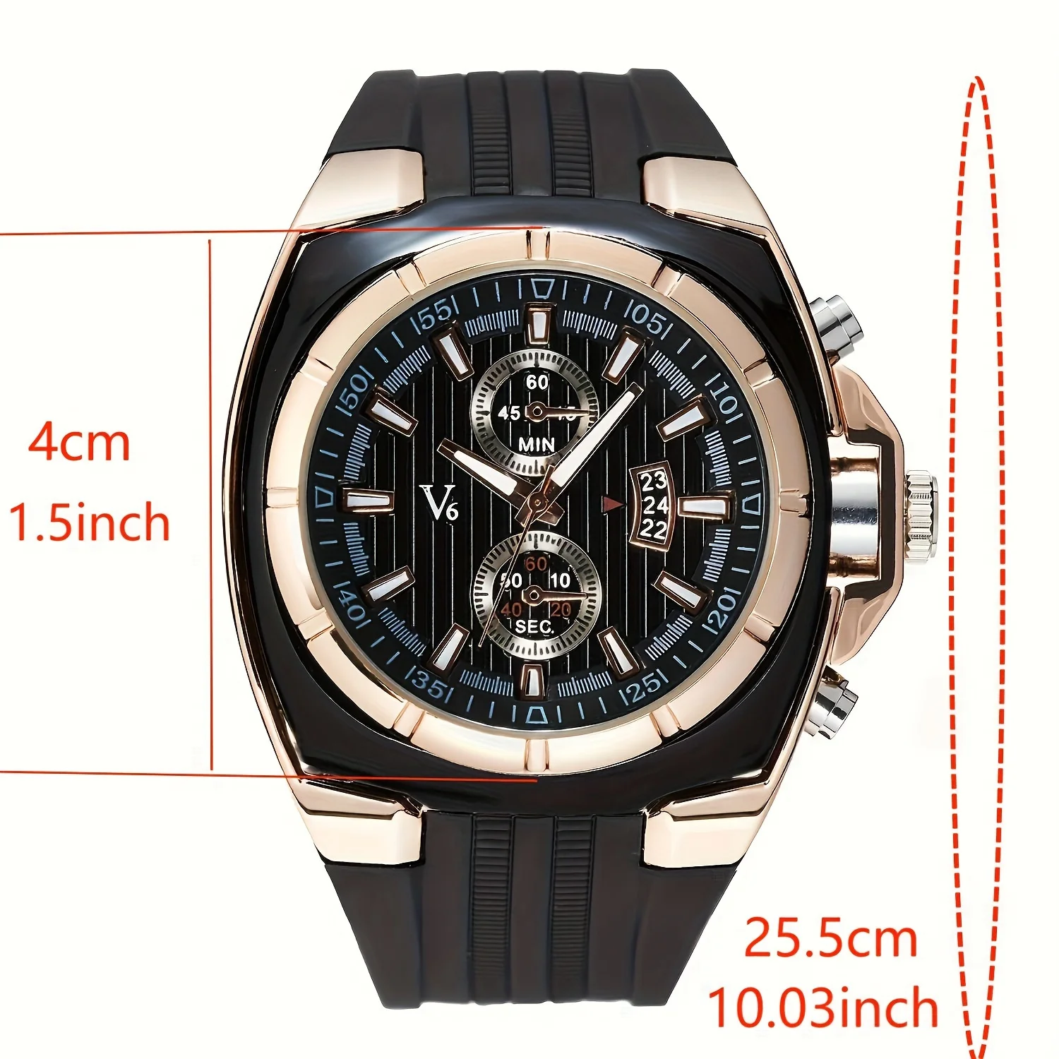 Men’s Sport Quartz Watch 6