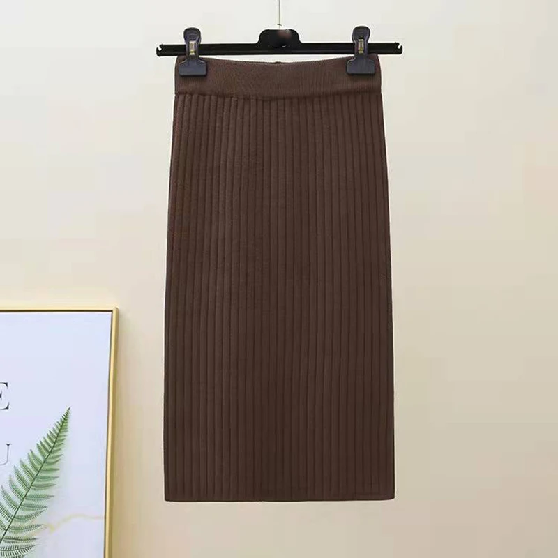 Jupe Mi-longue En Lin élastique Pour Femme – Coupe A-line Rétro, Confortable Et élégante Pour L’été