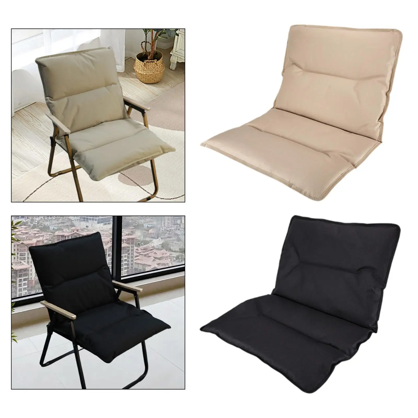 Stadium Seat Pad Polyester Camping Chair Pad Lightweight Practical Bleacher Cushion Folding Seat Sports Travel Lawn for Backyard